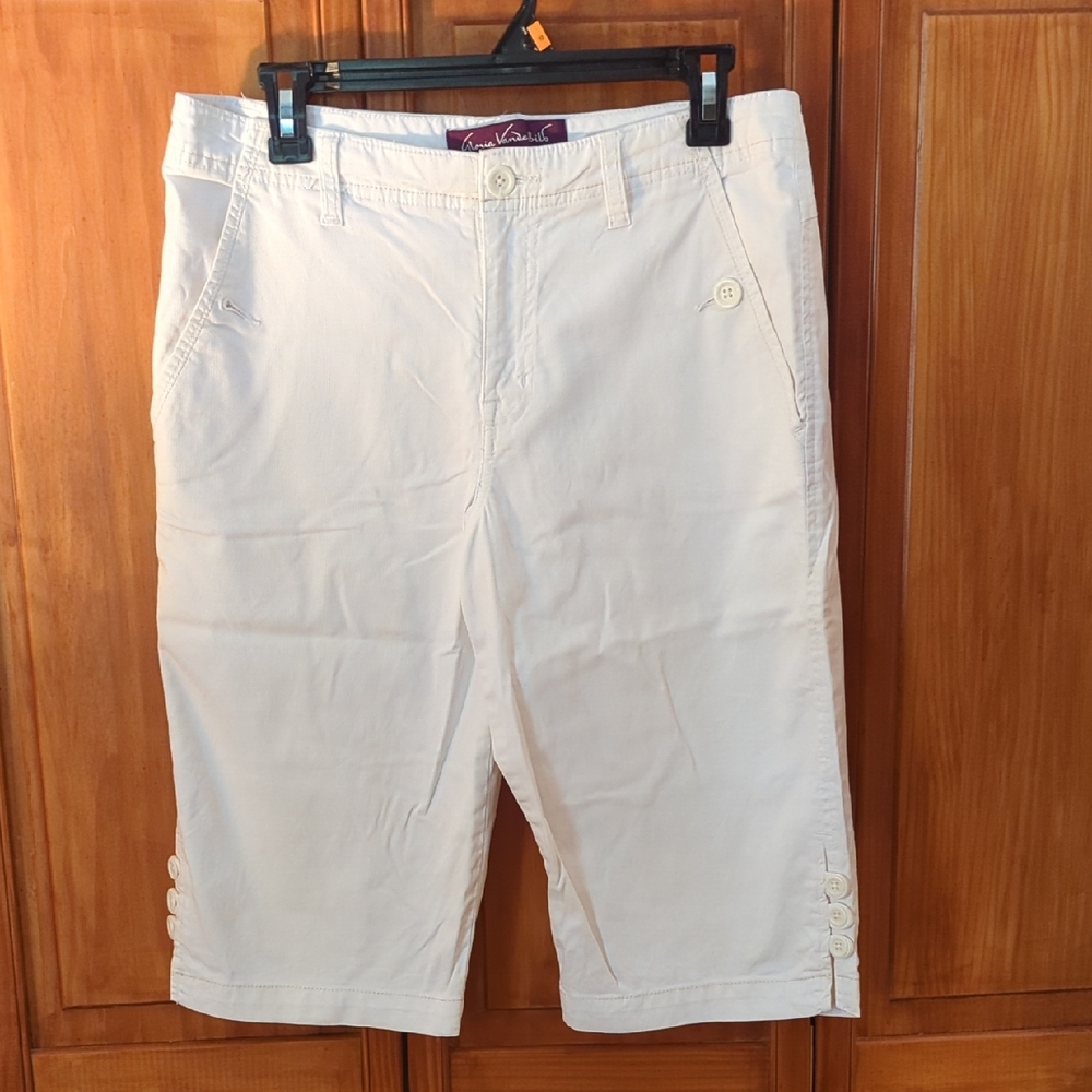 Gloria Vanderbilt Cream Pants